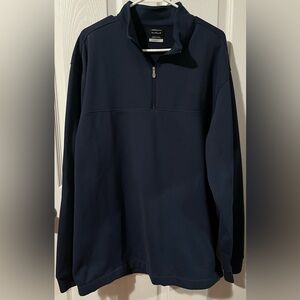 Nike Golf Therma-fit long sleeve 1/4 zip jacket. Sz XL. Blue